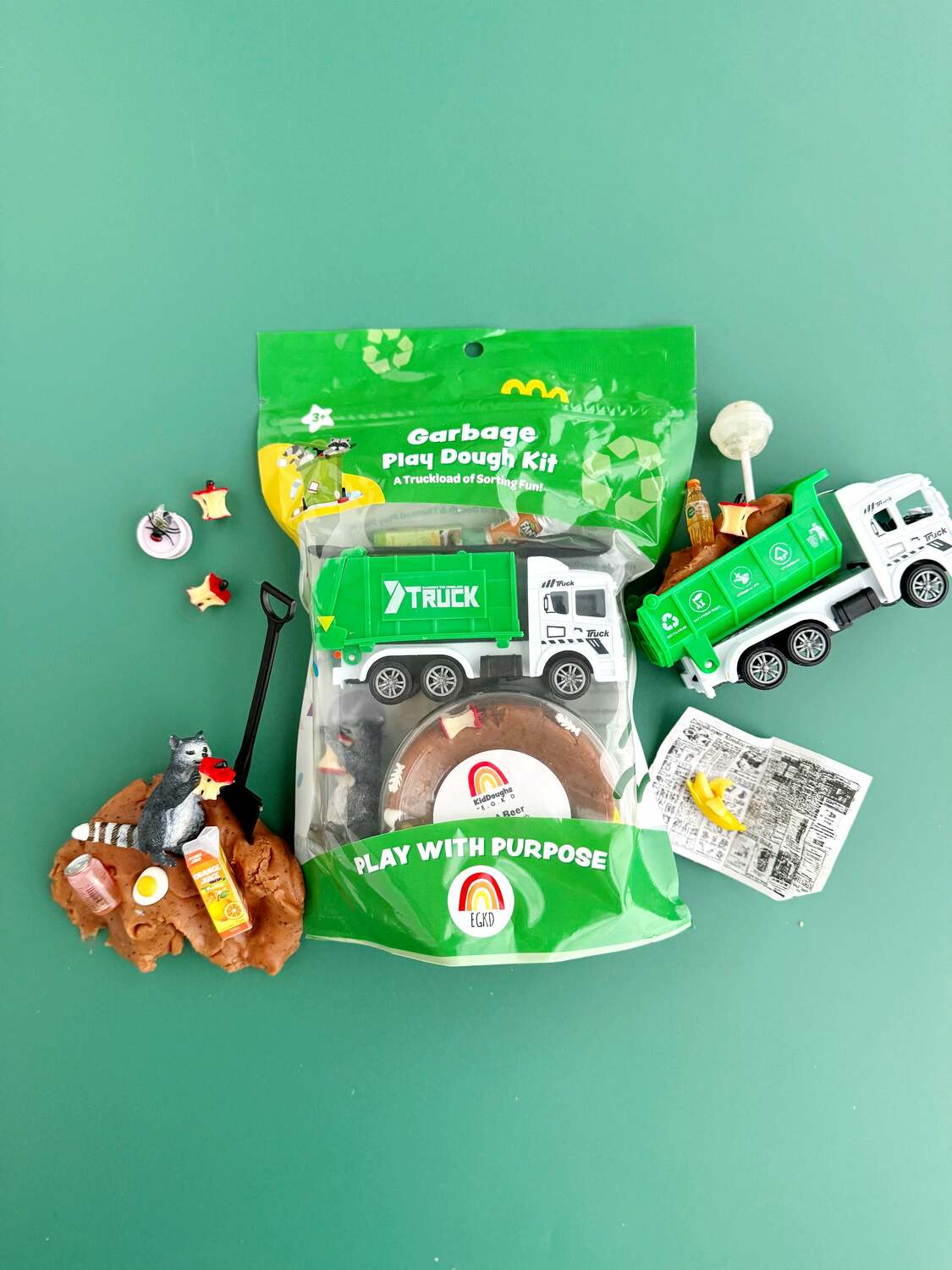 Garbage KidDough Play Kit