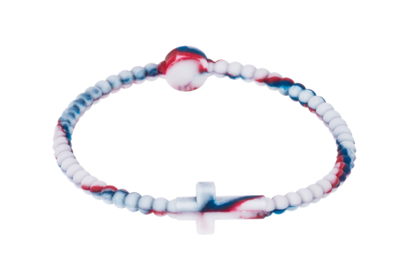 God Bless America Tie-Dye Bracelet
