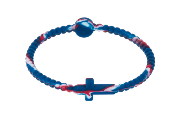 God Bless America Tie-Dye Bracelet