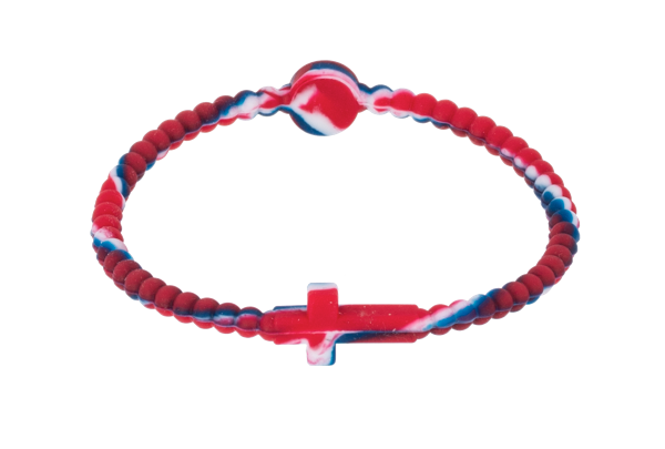 God Bless America Tie-Dye Bracelet