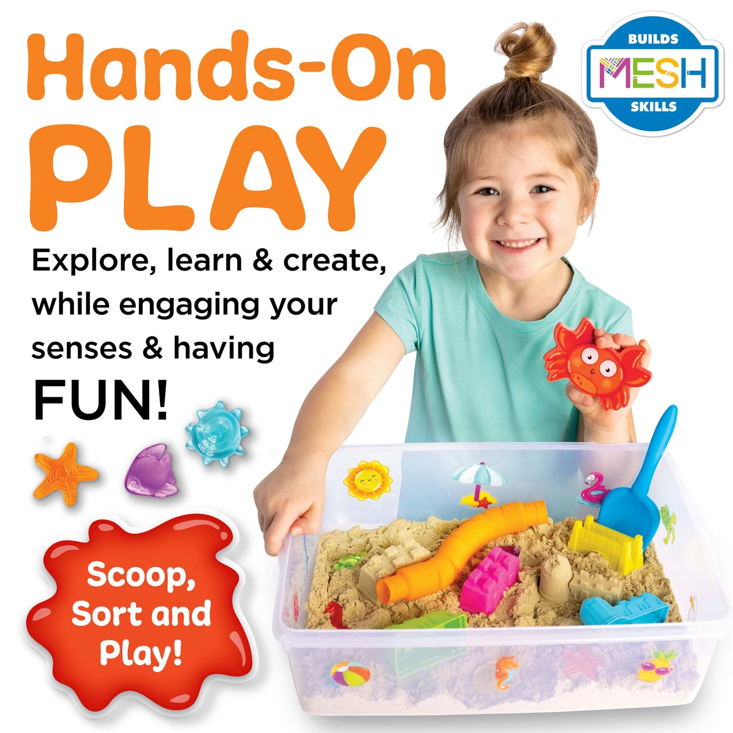 Beach Sensory Bin