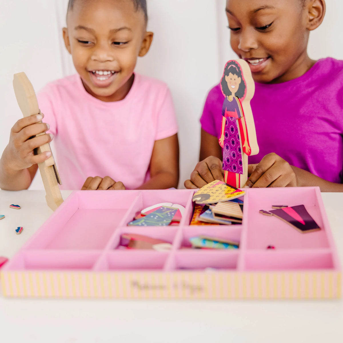 Abby and Emma Magnetic Pretend Play