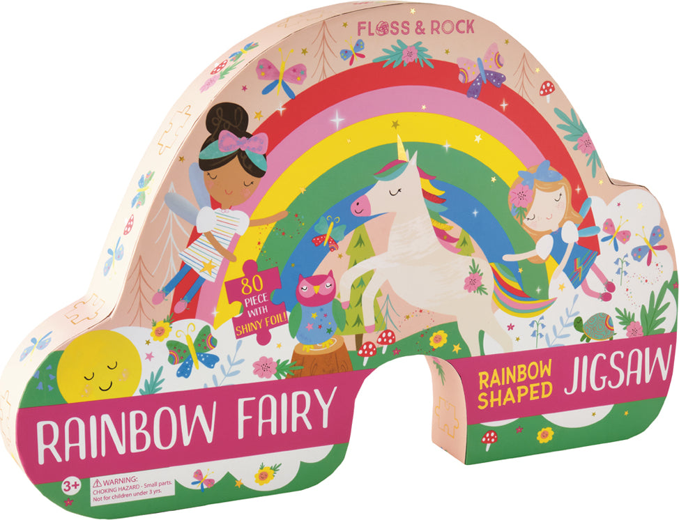 80pc Rainbow Fairy Puzzle