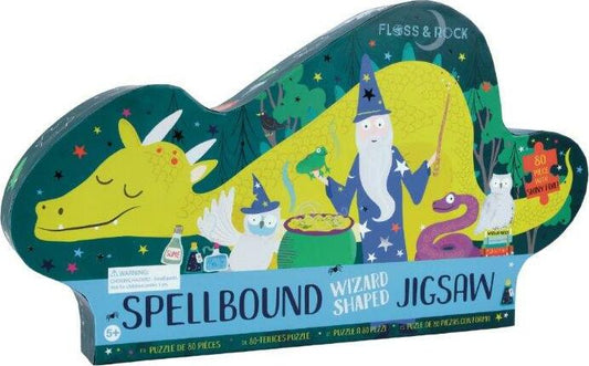 80pc Spellbound Wizard Shaped Puzzle