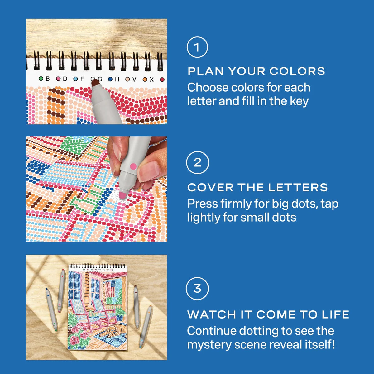 Lifelines FlowArt Dot By Letter Americana