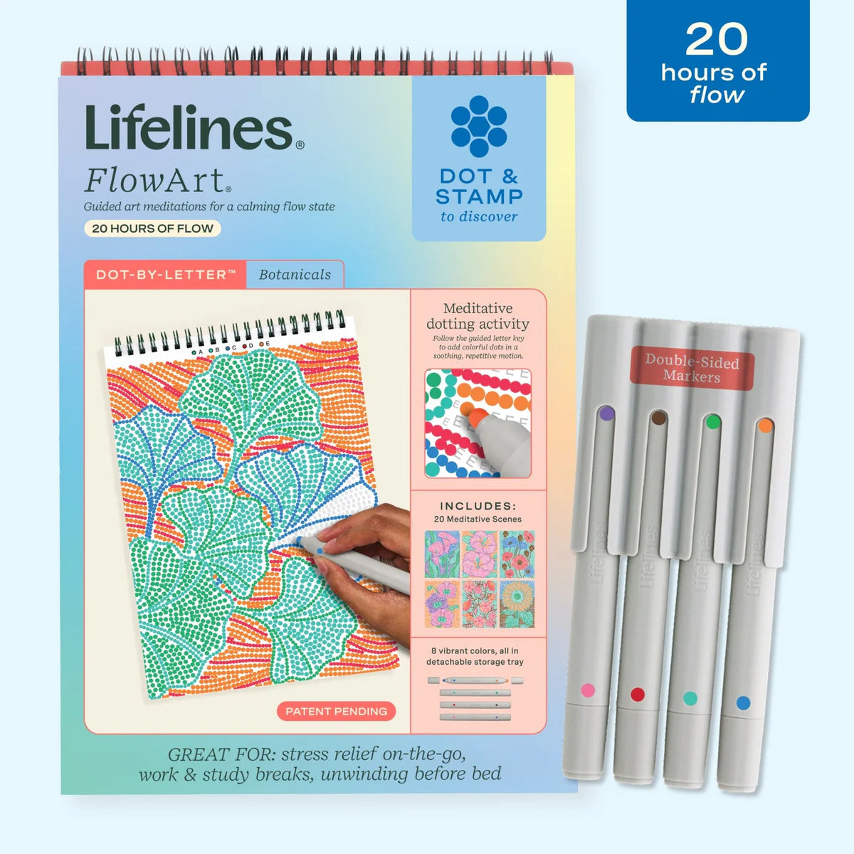 Lifelines FlowArt Dot By Letter Botanicals