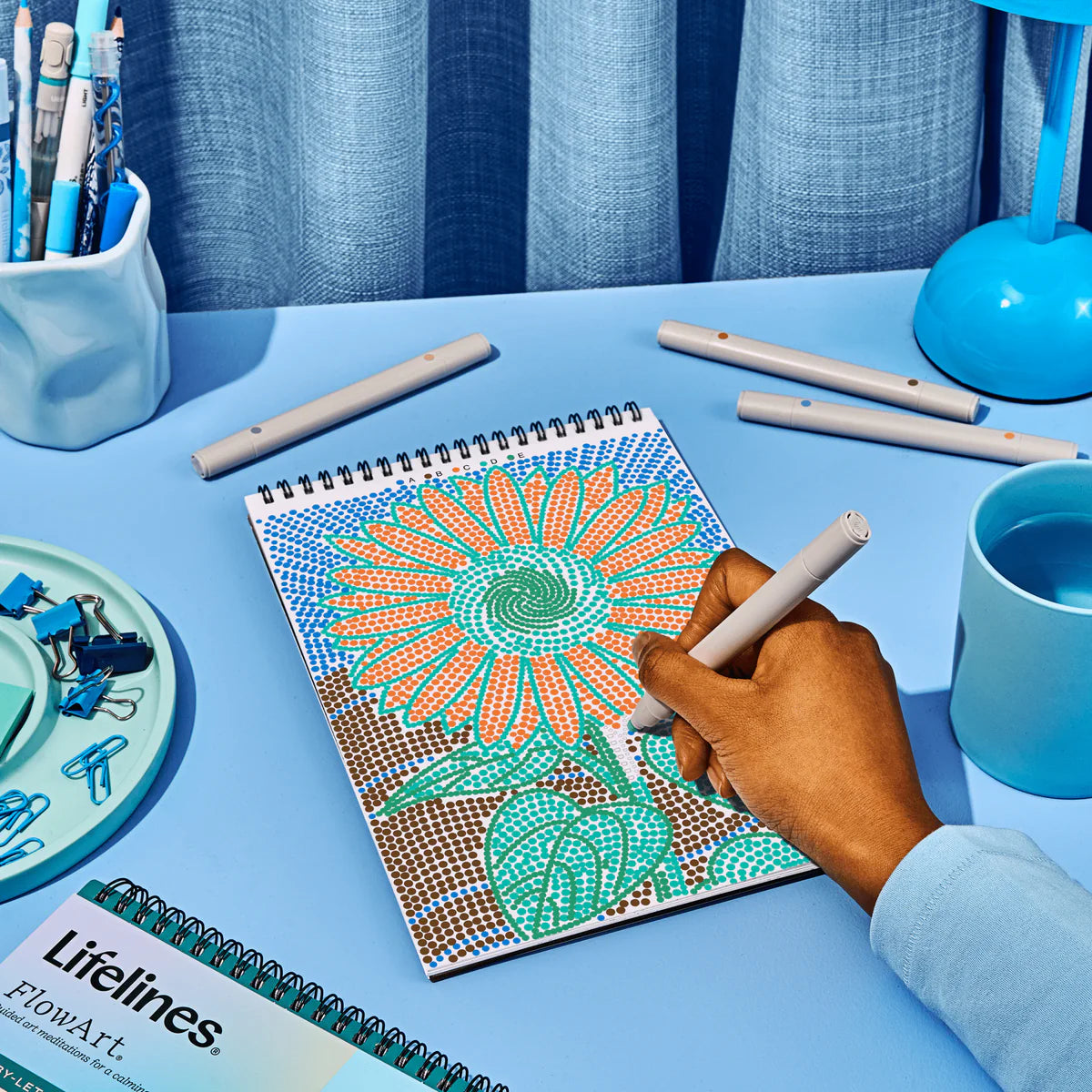 Lifelines FlowArt Dot By Letter Botanicals