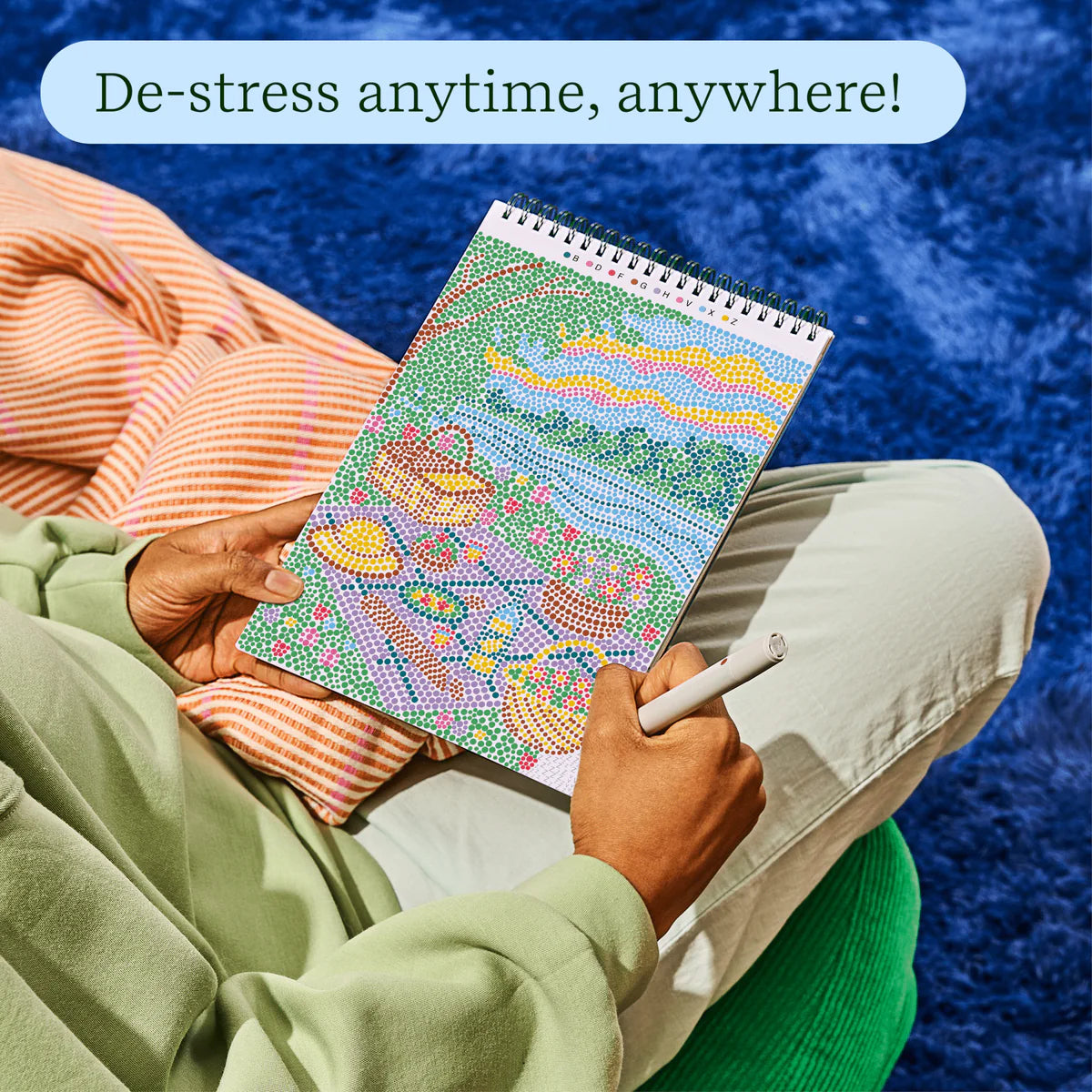 Lifelines FlowArt Dot By Letter Cozy Cottage