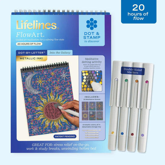 Lifelines FlowArt Dot By Letter Galaxy Metallic