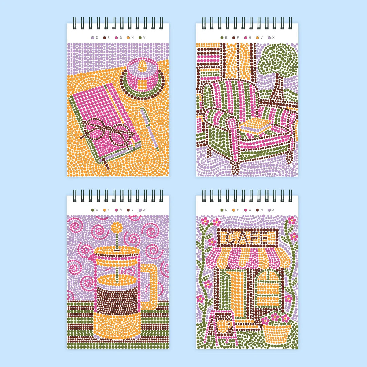 Lifelines FlowArt Mini Dot By Letter Café Comforts