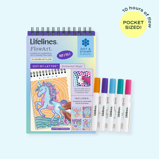 Lifelines FlowArt Mini Dot By Letter Enchanted Magic