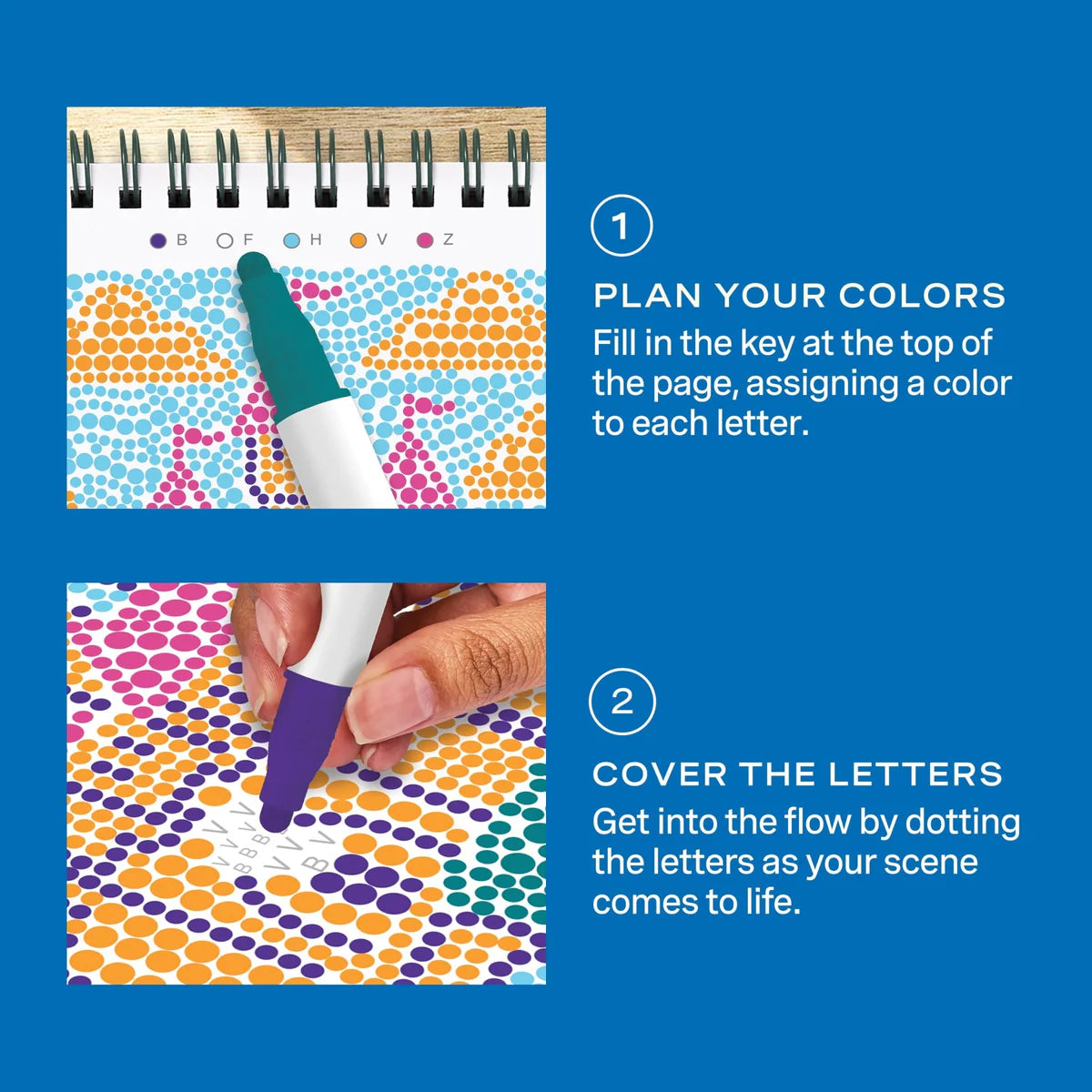 Lifelines FlowArt Mini Dot By Letter Enchanted Magic