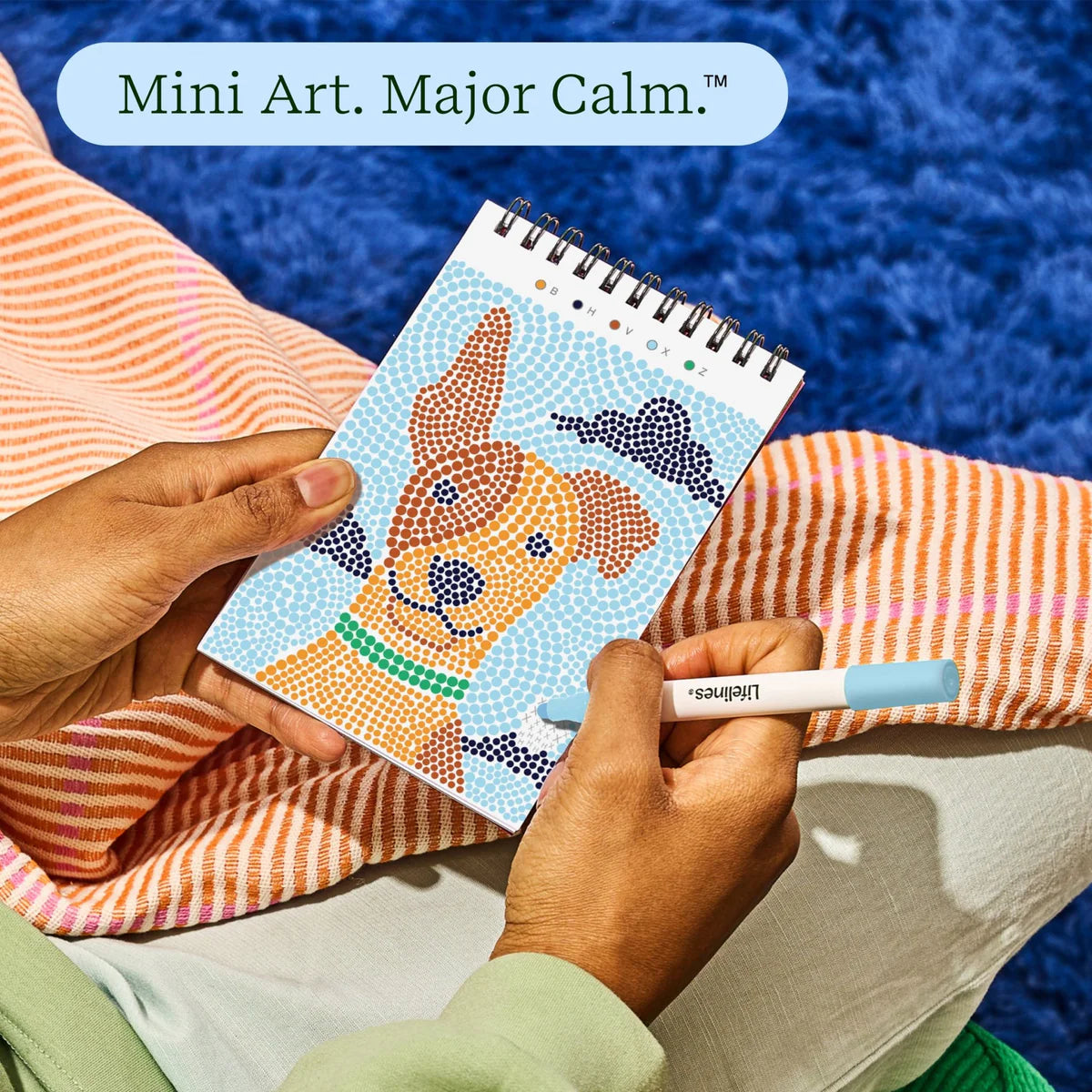 Lifelines FlowArt Mini Dot By Letter Furry Friends