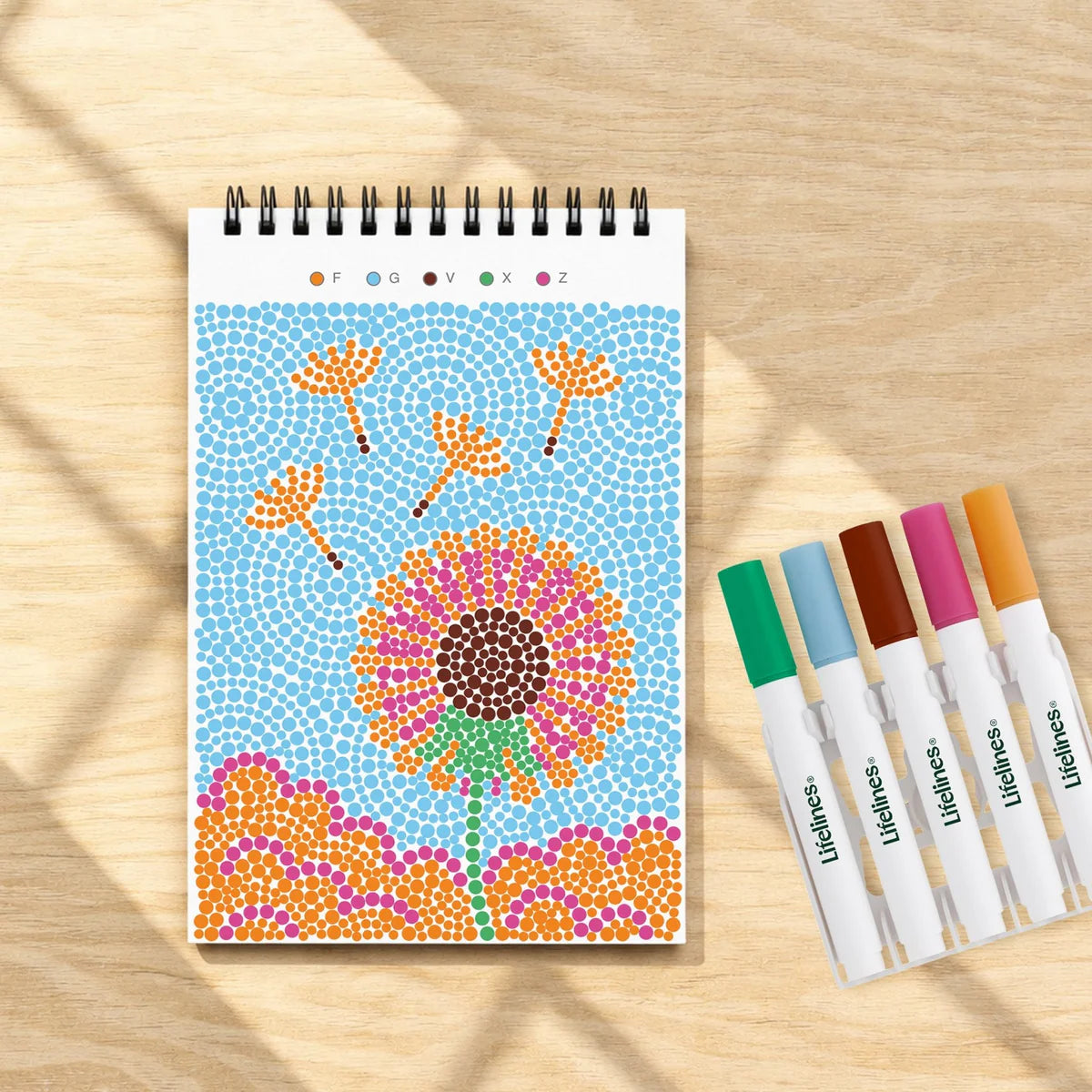 Lifelines FlowArt Mini Dot By Letter Nature's Wonders