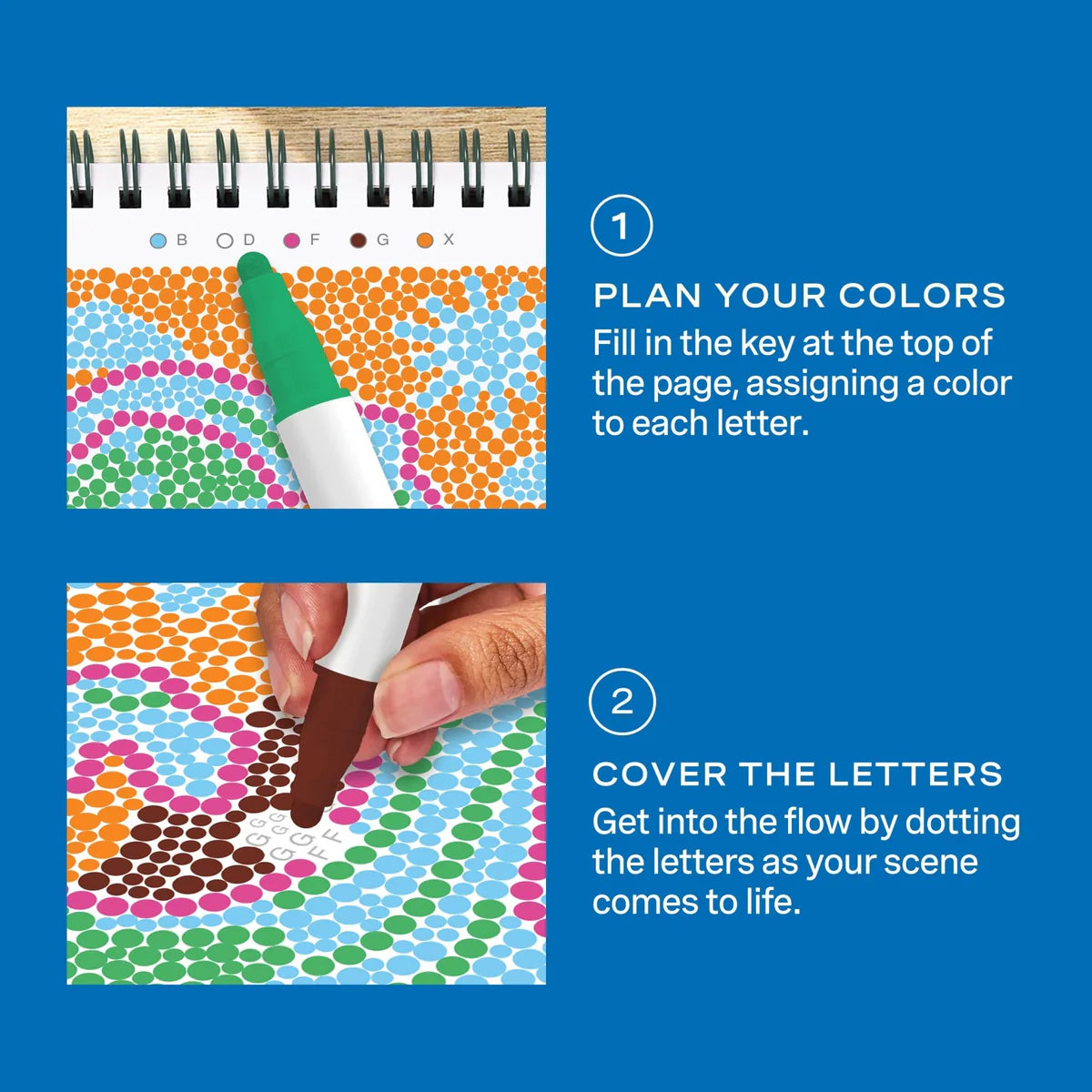 Lifelines FlowArt Mini Dot By Letter Nature's Wonders