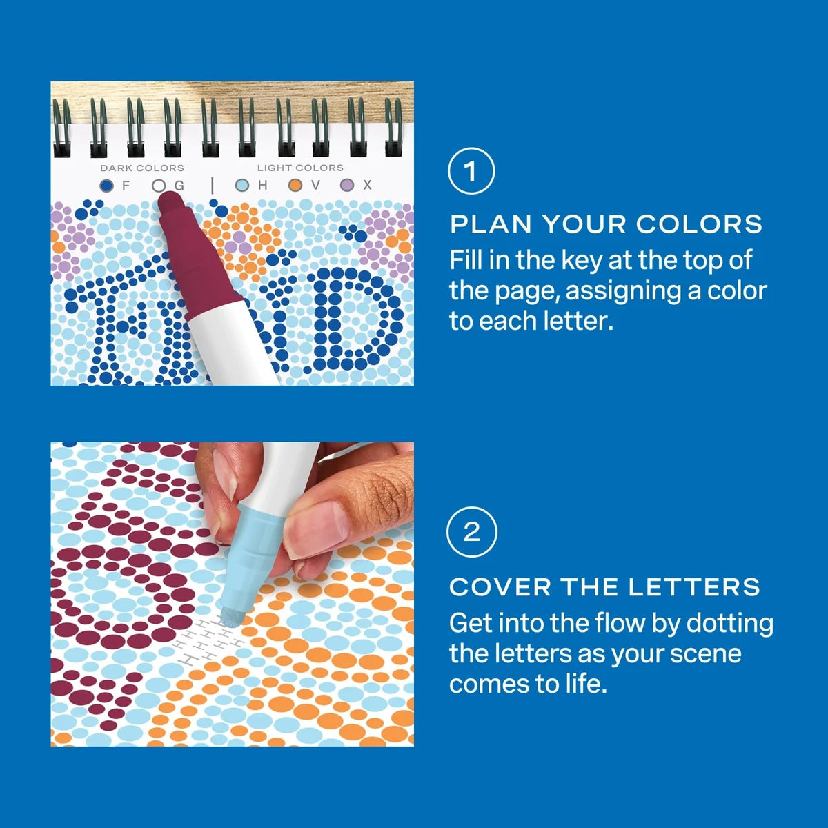 Lifelines FlowArt Mini Dot By Letter Pocket Positivity
