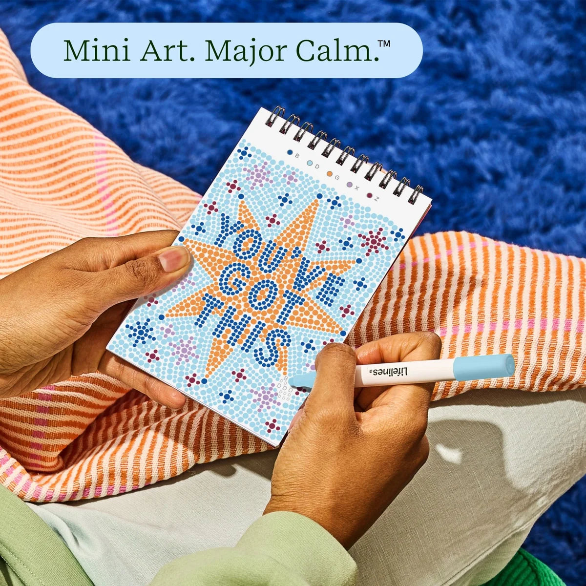 Lifelines FlowArt Mini Dot By Letter Pocket Positivity