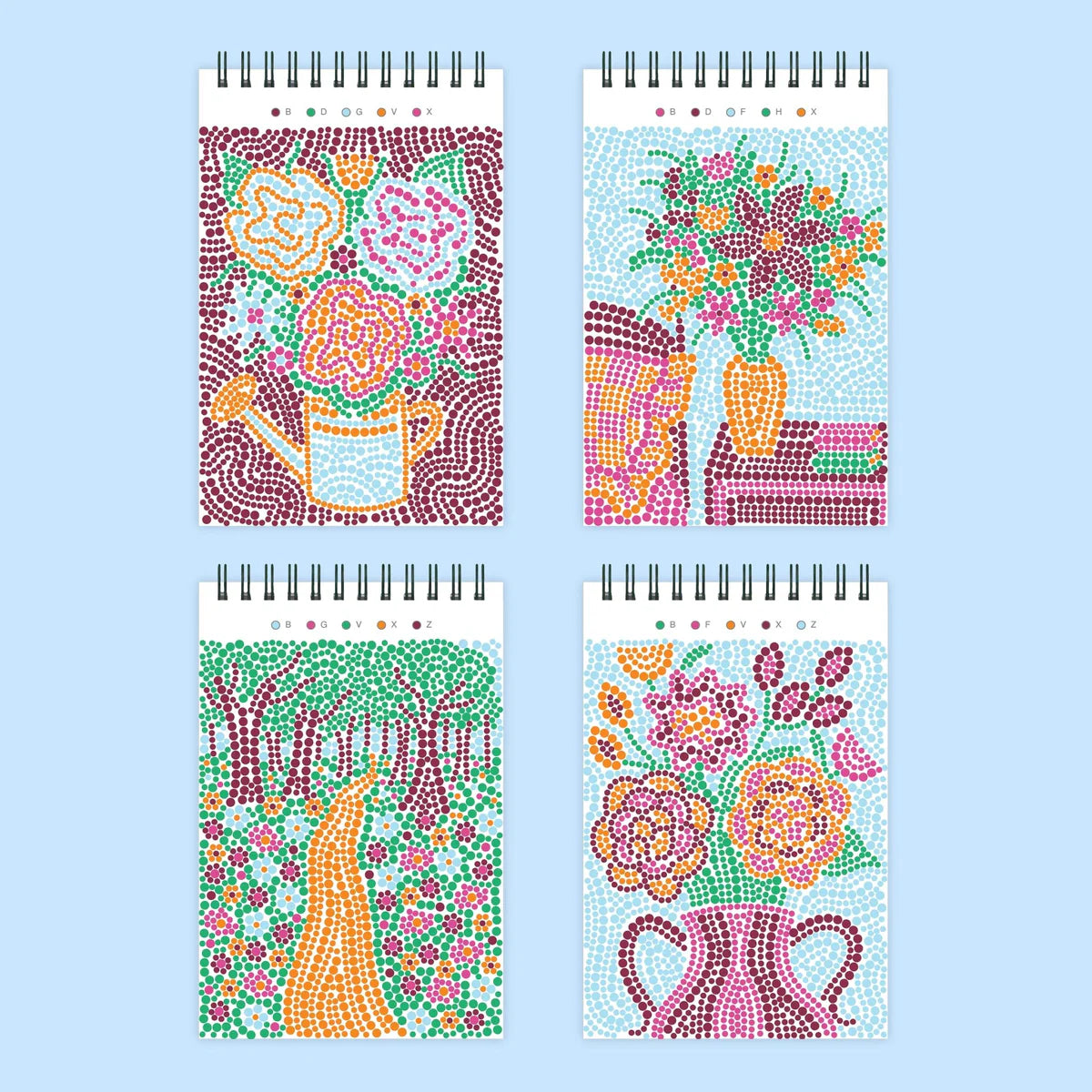 Lifelines FlowArt Mini Dot By Letter Pretty Petals