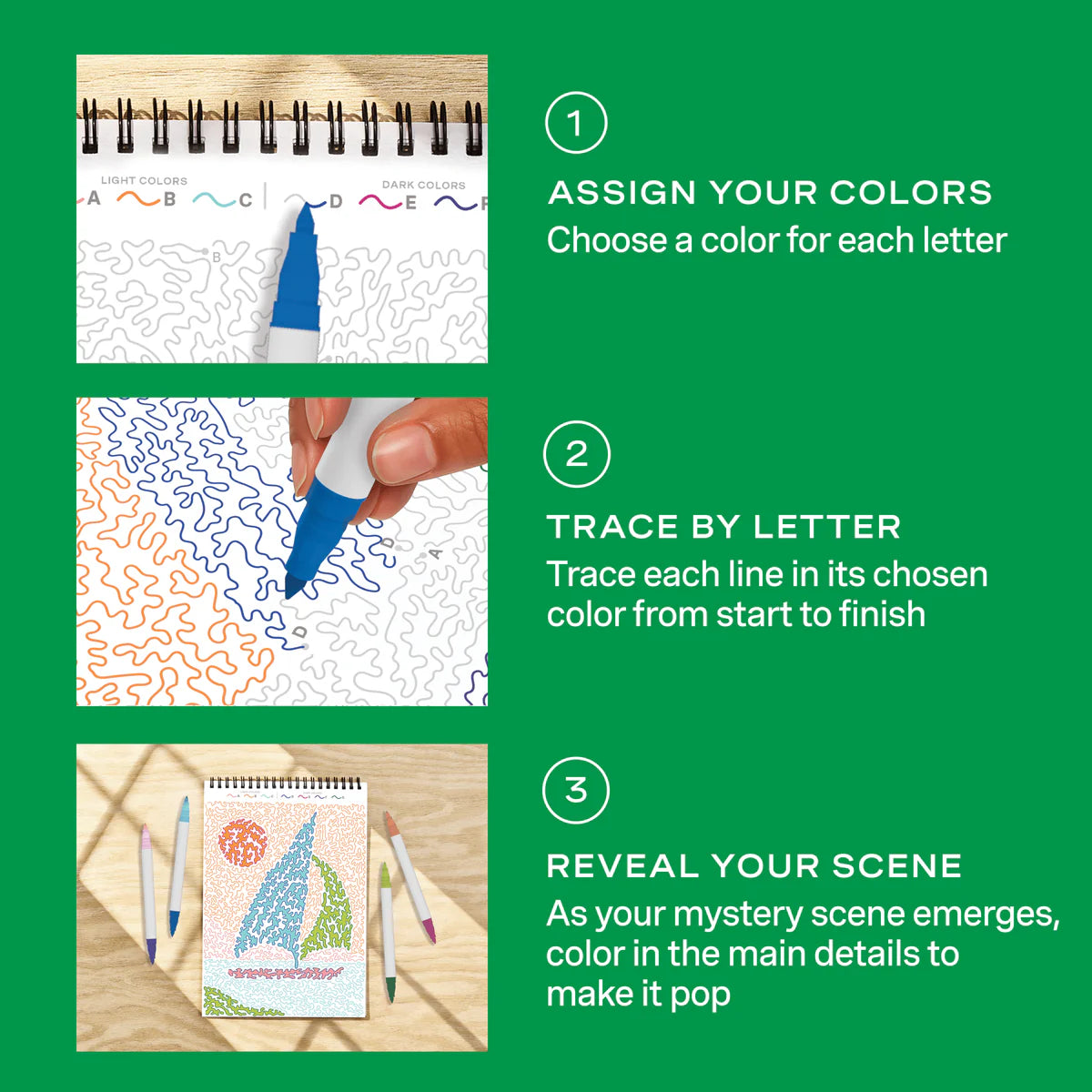 Lifelines FlowArt Trace By Line Pack Your Bags
