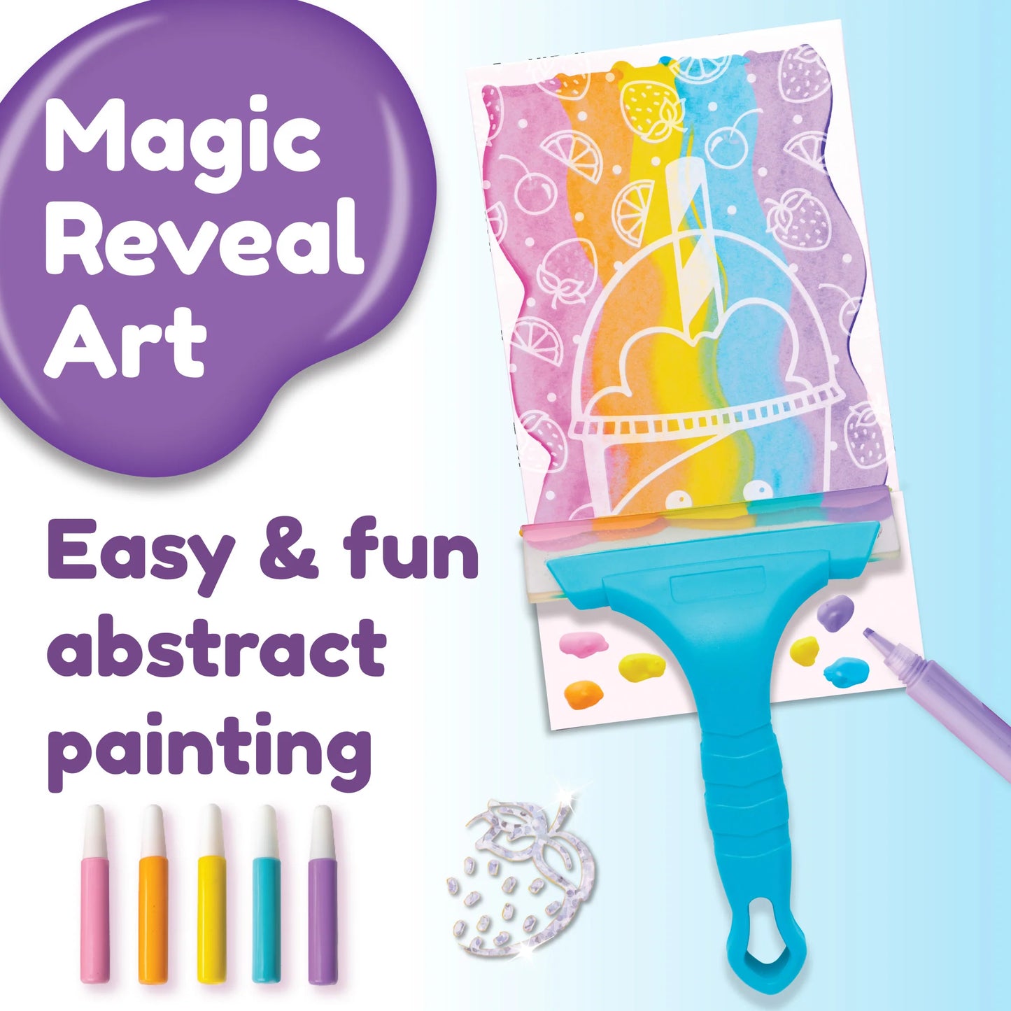 Squeegeez Magic Reveal Art Kawaii