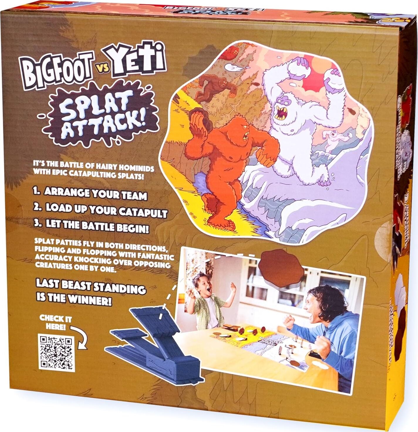 BigFoot vs Yeti - Splat Attack! Game