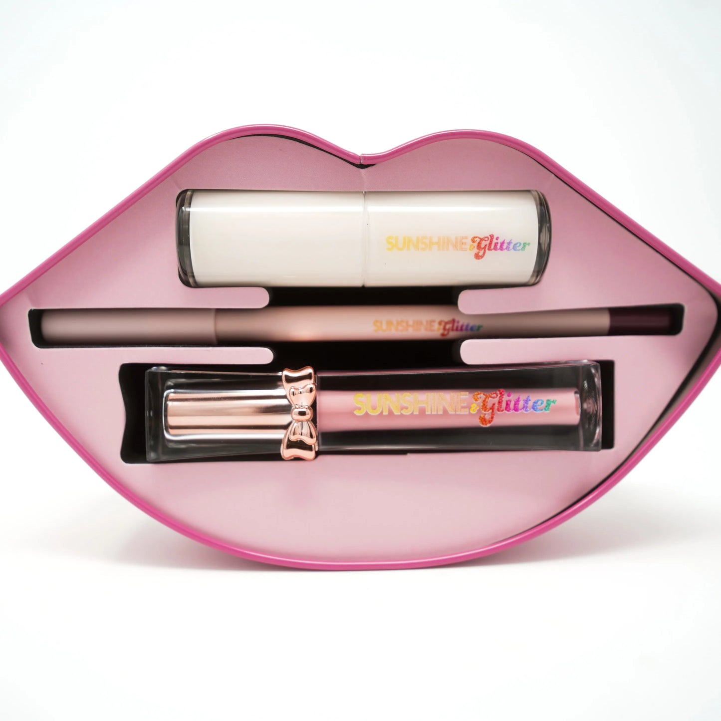 Heartbreaker Hot Pink 3pc Lip Tin