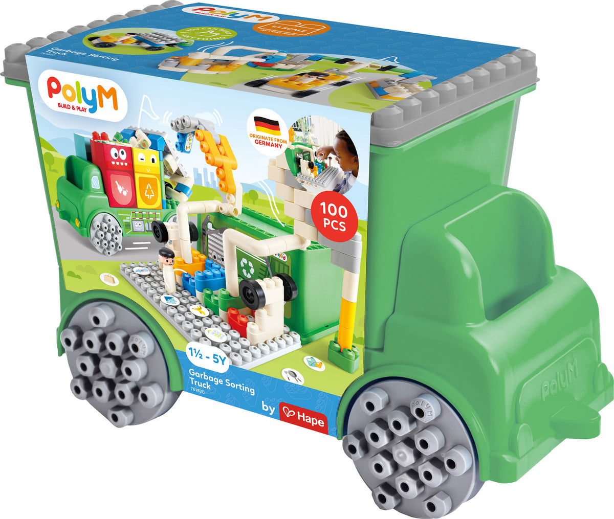 PolyM Count and Play Tow Truck