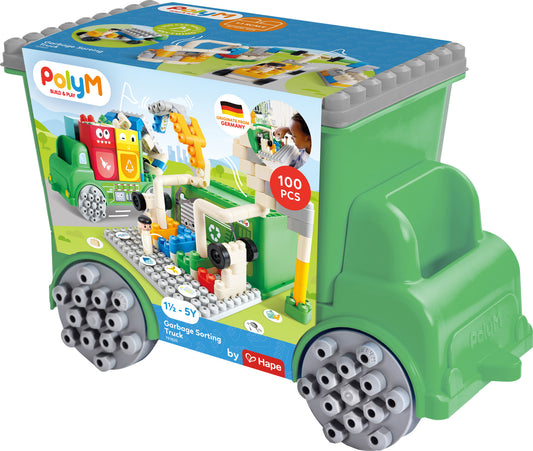 PolyM Count and Play Garbage Truck