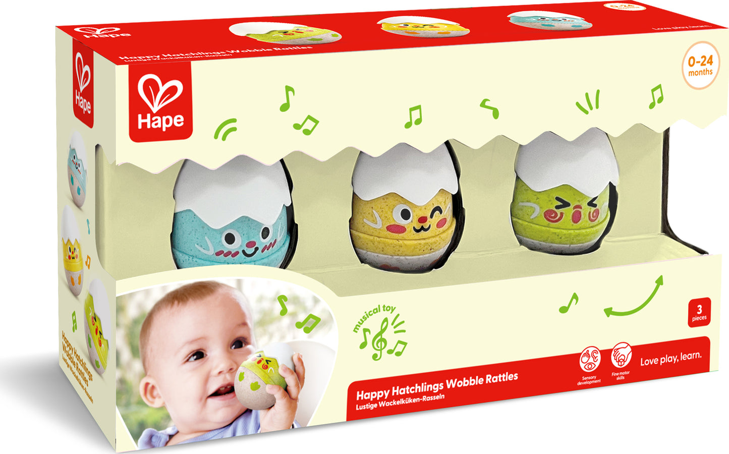 Happy Hatchlings Rattle Set