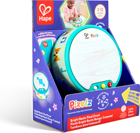 Bright Beats Pixel Drum