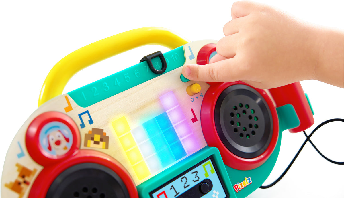 Sing-Along Pixel Boombox