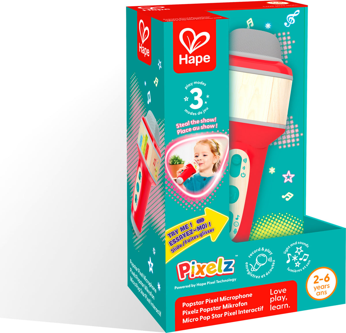 Popstar Pixel Microphone