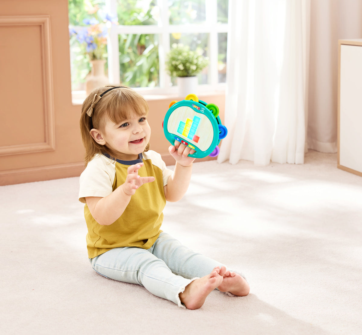 Shake & Tap Pixel Tambourine