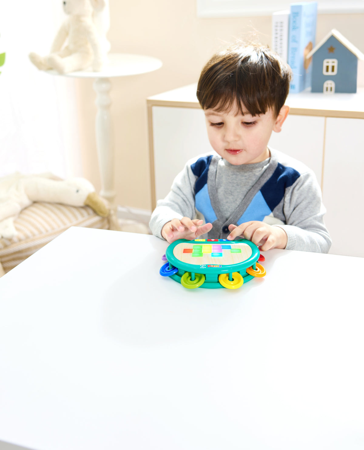 Shake & Tap Pixel Tambourine