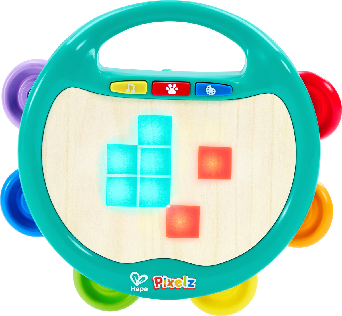 Shake & Tap Pixel Tambourine