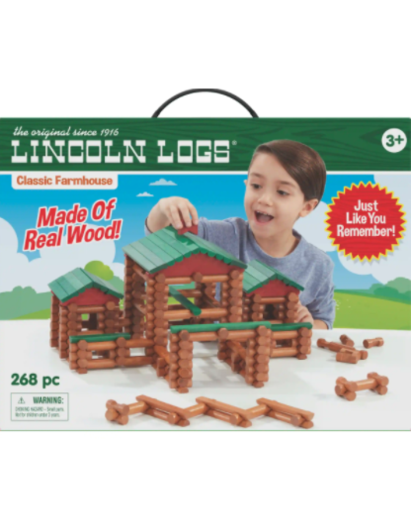 Classic Log Building Set 286 Pieces