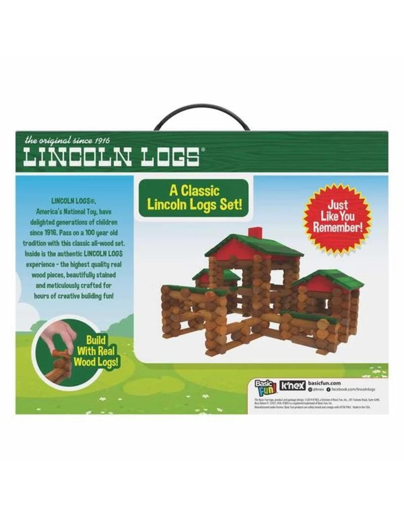 Classic Log Building Set 286 Pieces