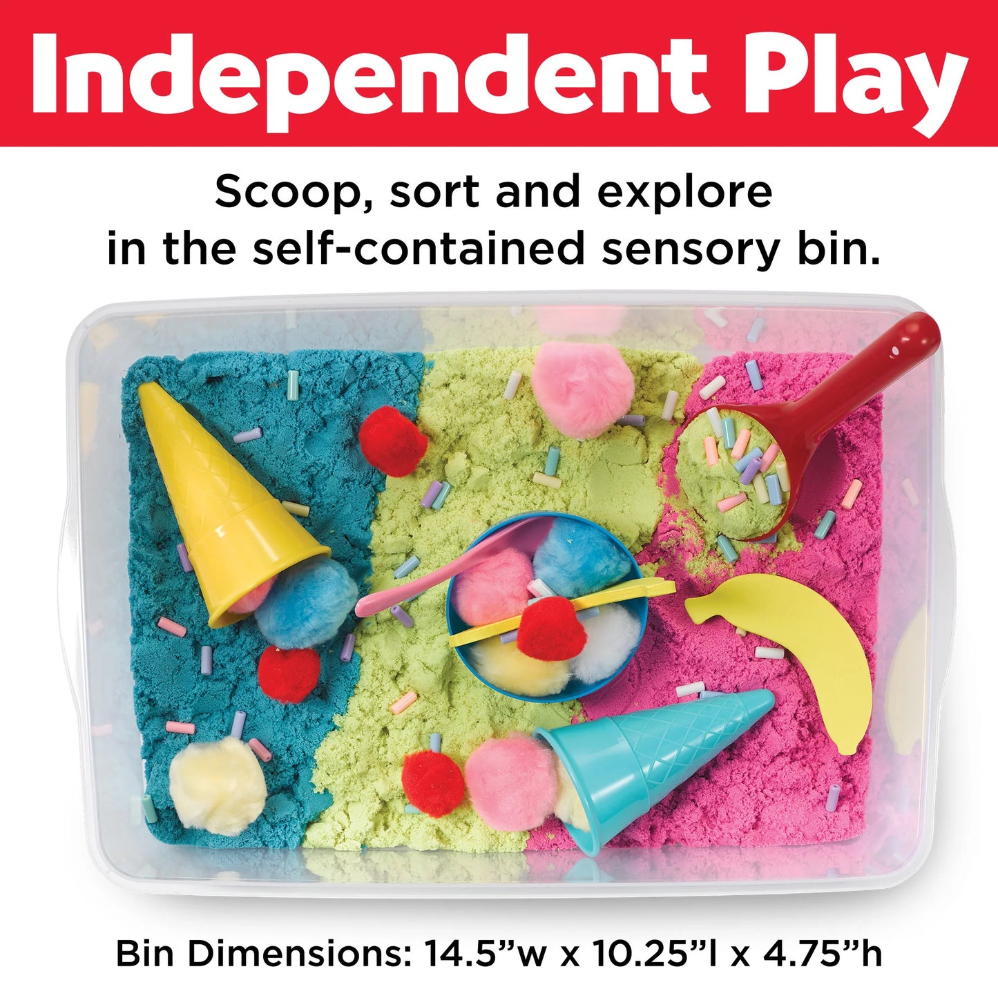 Ice Cream Sensory Bin