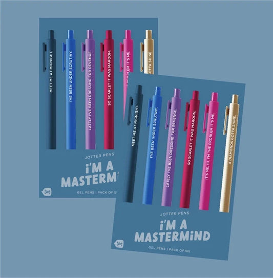 I'm a Mastermind Swiftie Jotter Pens Set