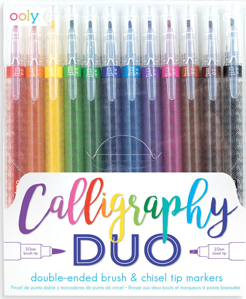 Markers Calligraphy Duo End