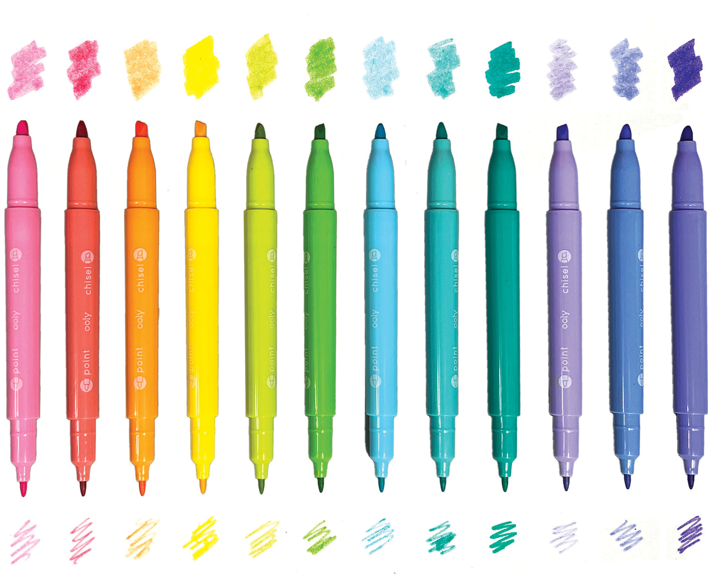 Pastel Hues Markers - Set of 12