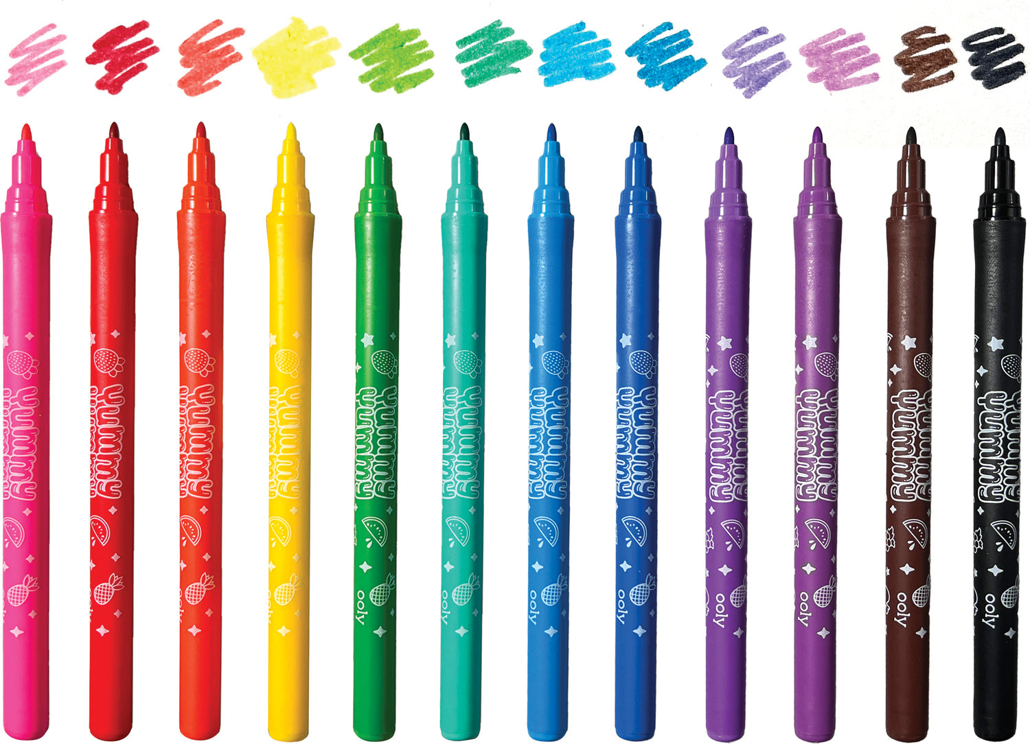 Yummy Yummy Scented Markers - Set of 12