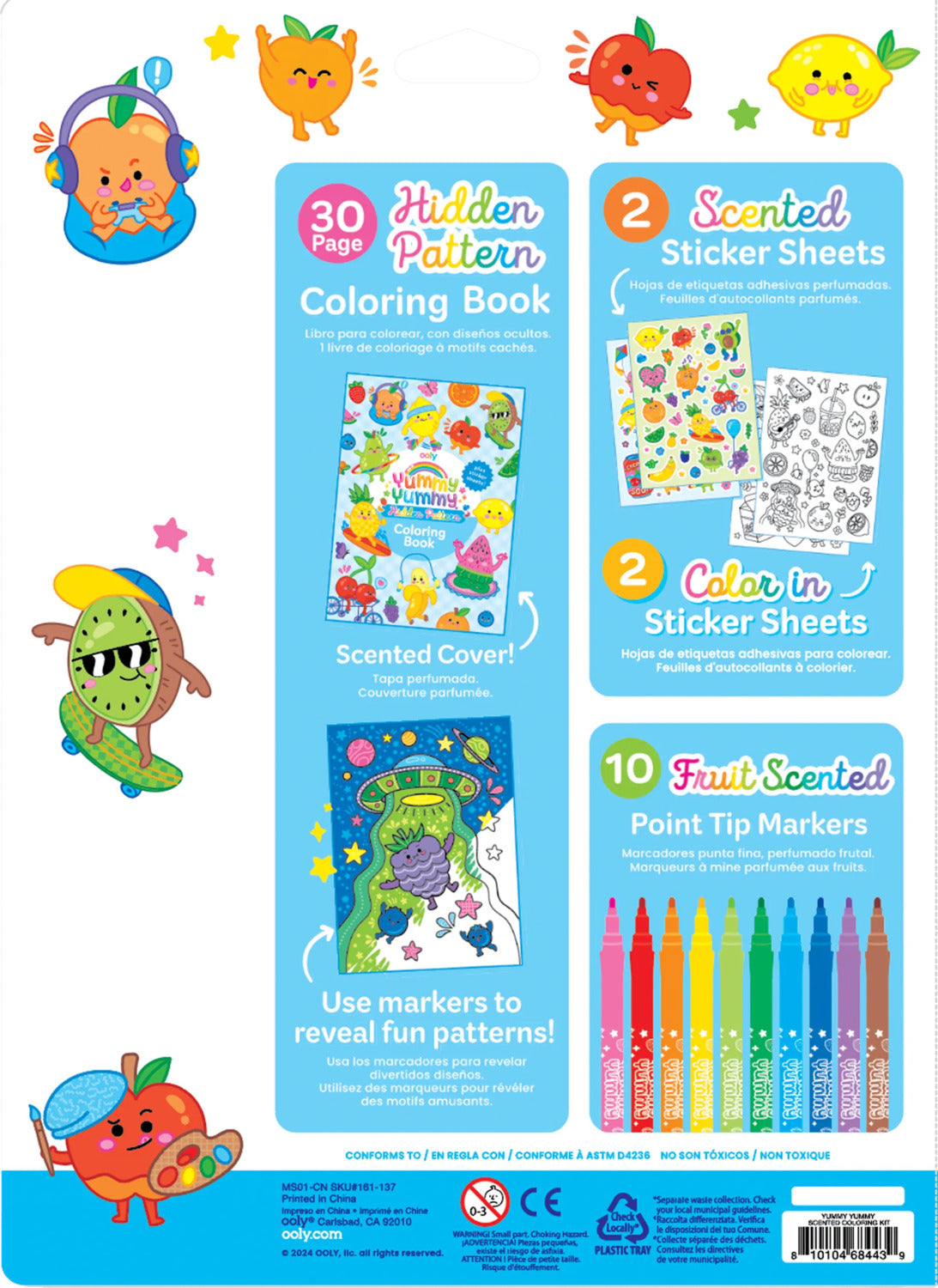 Yummy Yummy Scented Coloring Kit