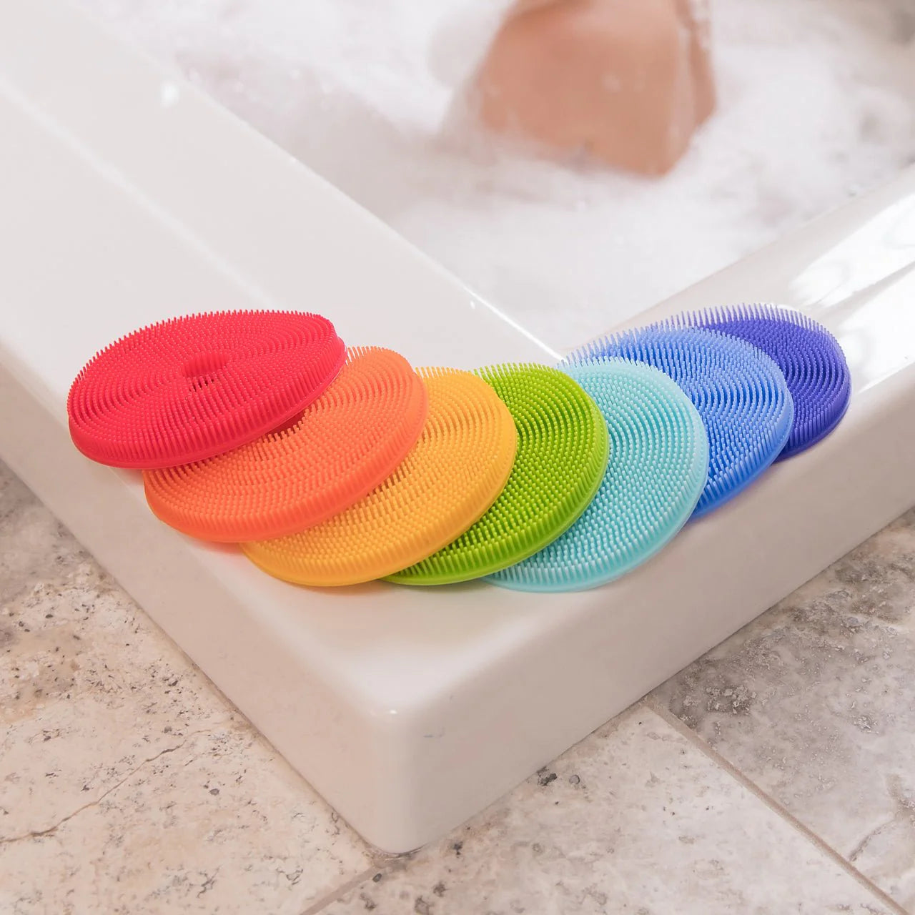 Rainbow Bath Sensory Scrub