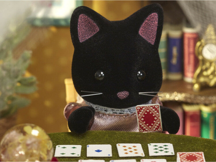 Calico Critters Midnight Cat Family