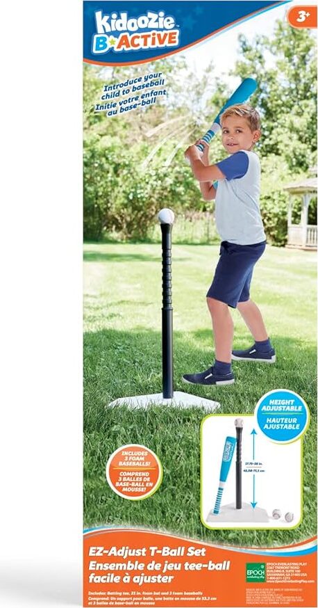 Kidoozie Ez-adjust T-ball Set