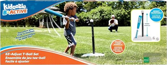 Kidoozie Ez-adjust T-ball Set