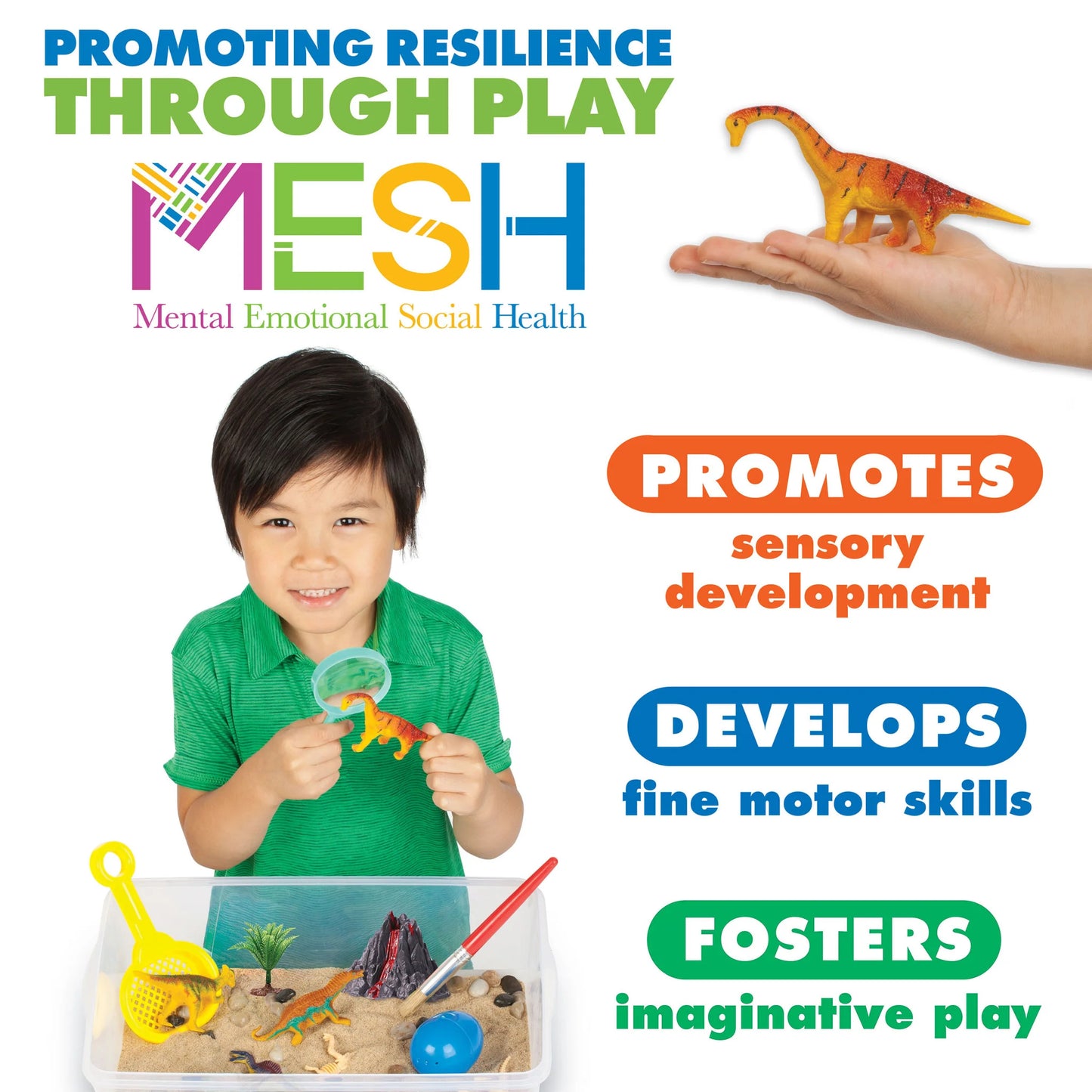 Dinosaur Sensory Bin