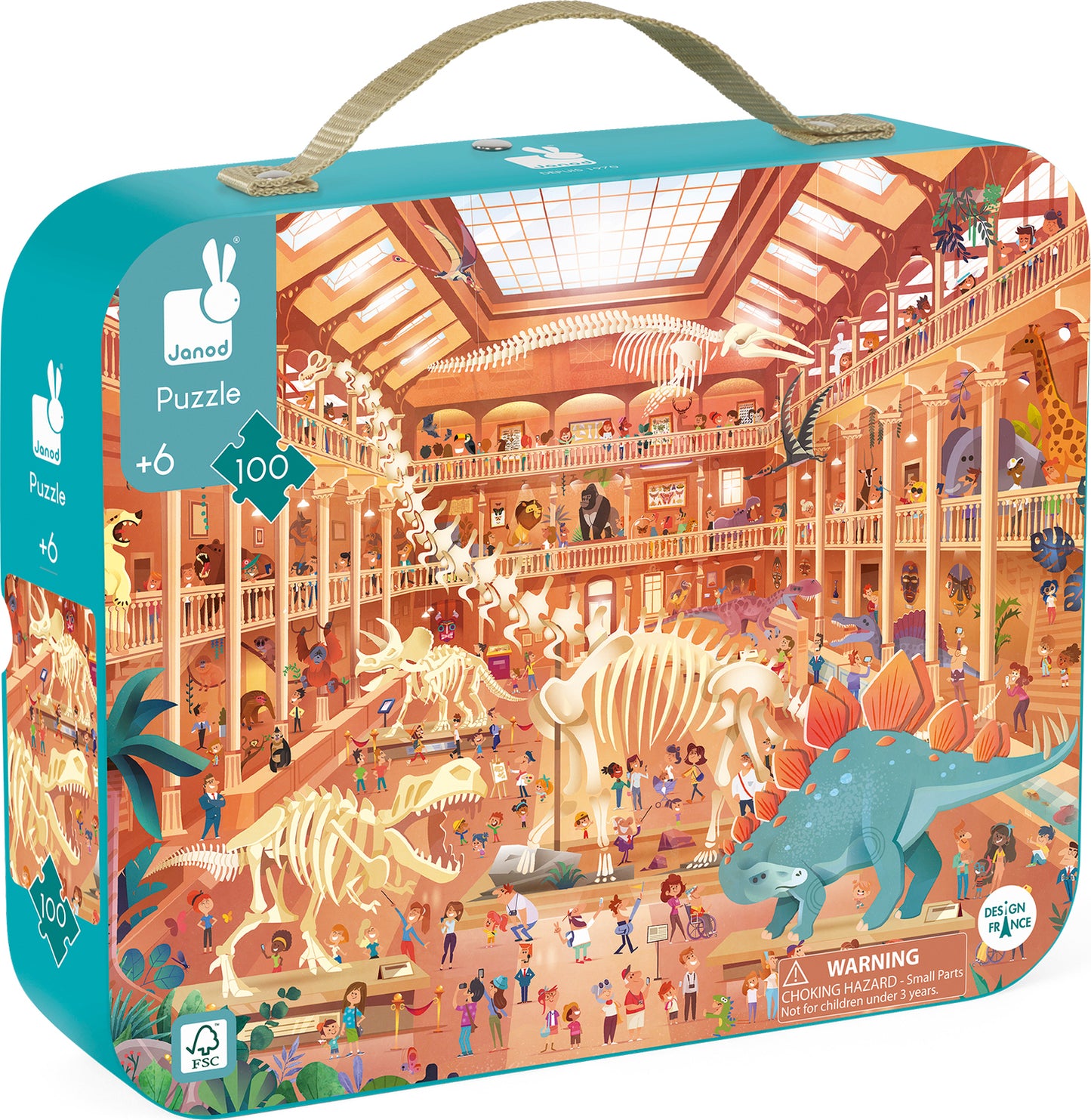 Natural History Museum Puzzle - 100 Pcs