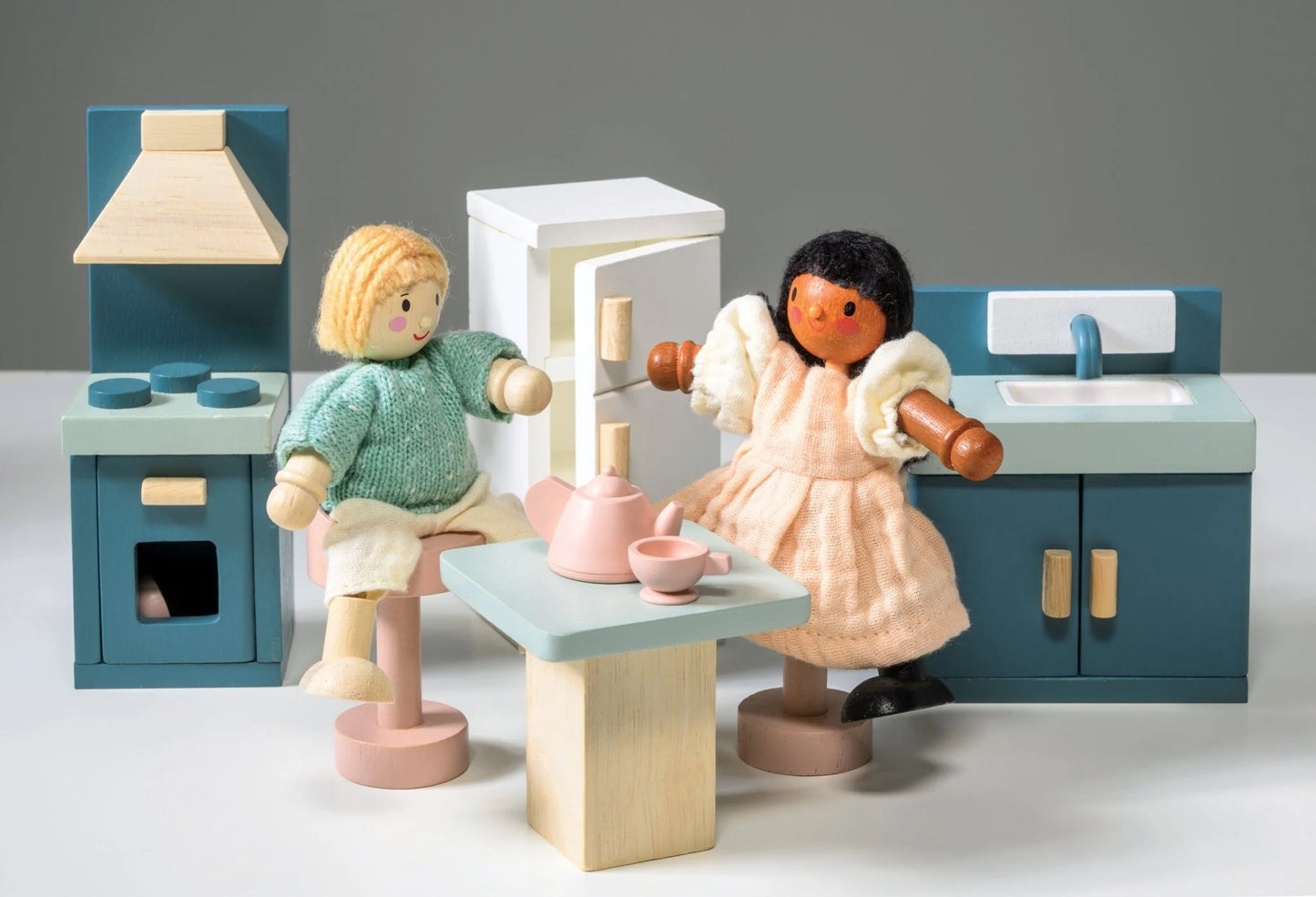 Kitchen Dollhouse Furniture Set
